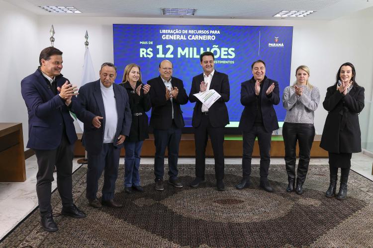 Ratinho Junior anuncia R$ 221 milhões em obras e investimentos para 9 cidades