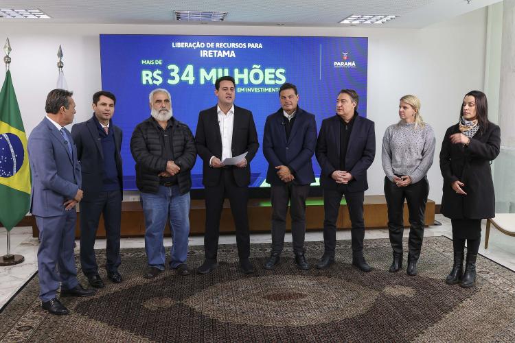 Ratinho Junior anuncia R$ 221 milhões em obras e investimentos para 9 cidades
