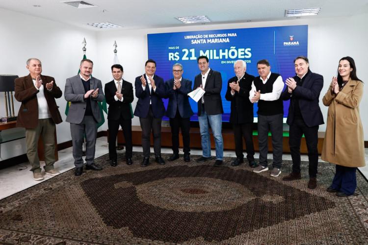 Ratinho Junior confirma R$ 741 milhões para infraestrutura urbana e rural de 12 municípios