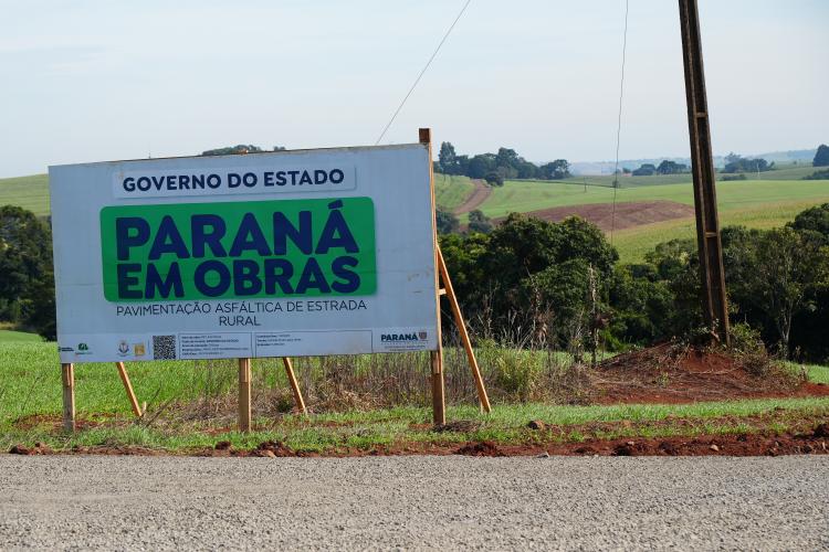 De estrada rural a educação: Ratinho Junior libera pacote de R$ 75,2 milhões para Pitanga