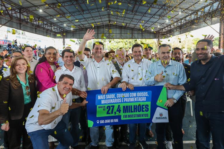 São João do Ivaí terá maternidade, infraestrutura rural e PAM com investimento do Estado