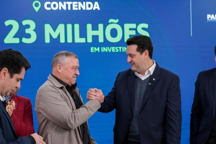 Ratinho Junior confirma R$ 565,6 milhões para 11 municípios do Estado