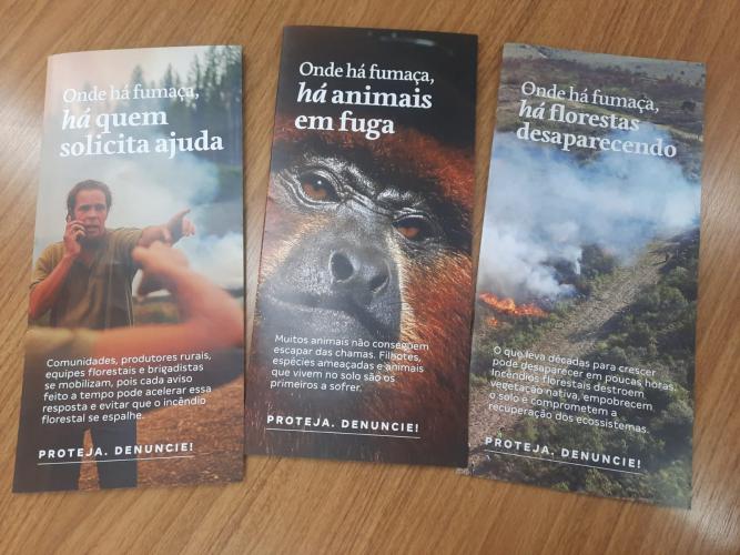 Campanha de Prevenção e Combate a Incêndios Florestais é iniciada no Paraná