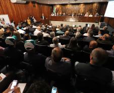 Projeto de lei que promove junção de quatro entidades e cria o Instituto de Desenvolvimento Rural do Paraná foi discutido em audiência pública na Assembleia Legislativa.