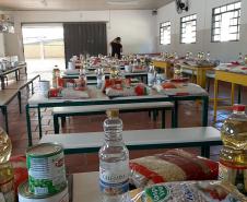 Escolas estaduais se organizam para entrega da merenda no Paraná