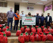 Seab, Ceasa e Sindaruc organizam doação alimentos para a campanha Natal Voluntário