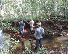  Perfil em talude fluvial