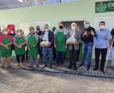 Com apoio do Estado, Mangueirinha constrói espaço para feira do produtor e fortalece agricultura familiar