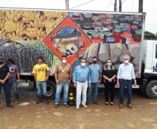 Coopera Paraná entrega equipamentos a pequenos produtores de Antonina