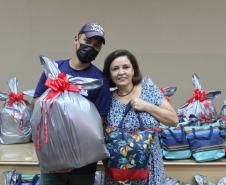 Seab e Adapar entregam cestas de Natal a colaboradores terceirizados