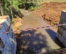 Pavimentação de estrada rural beneficia agricultura familiar no Sudoeste