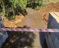 Pavimentação de estrada rural beneficia agricultura familiar no Sudoeste