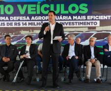 Para expandir apoio ao agronegócio, Adapar ganha 110 veículos e novos equipamentos