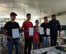 Jovens beneficiários PNCF Terra Brasil em São Jorge do Patrocínio