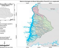 Mapeamento detalha de forma inédita a Bacia Hidrográfica Paraná III