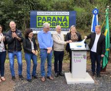 Estado inaugura pavimentação de duas estradas rurais em Mariópolis