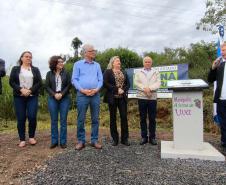 Estado inaugura pavimentação de duas estradas rurais em Mariópolis