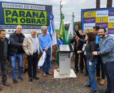 Estado inaugura pavimentação de duas estradas rurais em Mariópolis