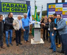 Estado inaugura pavimentação de duas estradas rurais em Mariópolis