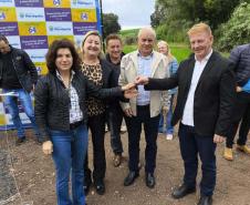 Estado inaugura pavimentação de duas estradas rurais em Mariópolis