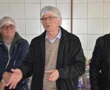 Secretário da Agricultura e do Abastecimento, Norberto Ortigara, participa de oficina sobre reaproveitamento de alimentos, na Ceasa.