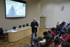 Secretário Norberto Ortigara participa de evento no anfiteatro