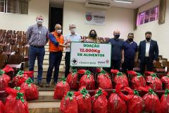 Seab, Ceasa e Sindaruc organizam doação alimentos para a campanha Natal Voluntário