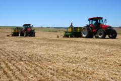 As chuvas voltaram, mas o plantio da safra de grãos no Paraná está atrasado após quase 40 dias de estiagem.