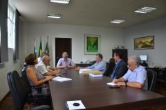 Dirigentes da Coopavel apresentam projeto do Show Rural 2019 ao secretário Norberto Ortigara