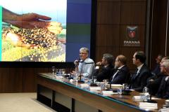 Secretário da Agricultura Norberto Ortigara expõe potencialidades do agronegócio paranaense em reunião de secretariado