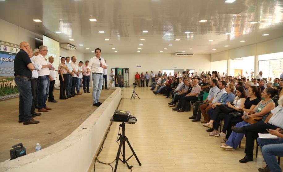 Noroeste é a primeira região a receber novo Programa de Irrigação