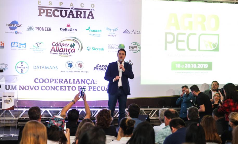 Governador Ratinho Junior visita nova feira agrotécnica de Guarapuava