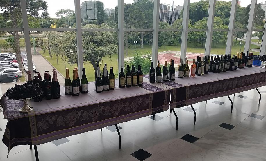 O governador Carlos Massa Ratinho Junior e o secretário da Agricultura e do Abastecimento, Noberto Ortigara, lançaram, no Palácio Iguaçu, o programa Revitis, destinado a estimular a produção de uvas no Paraná.