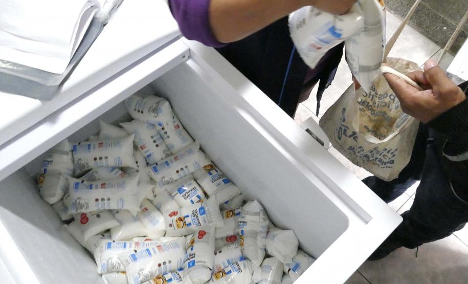 Programa Leite das Crianças completa 15 anos em Curitiba