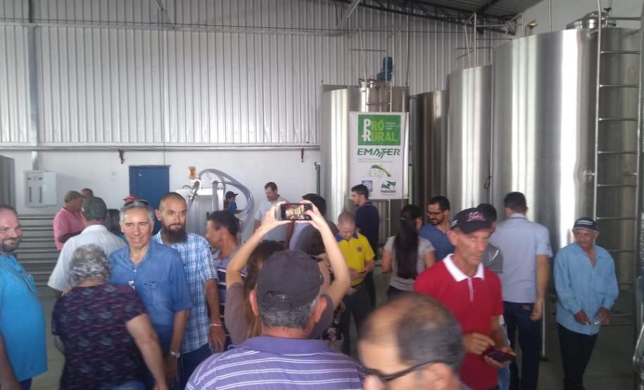 Prorural ajuda cooperativa de Corumbataí do Sul a investir quase R$ 1 milhão.
