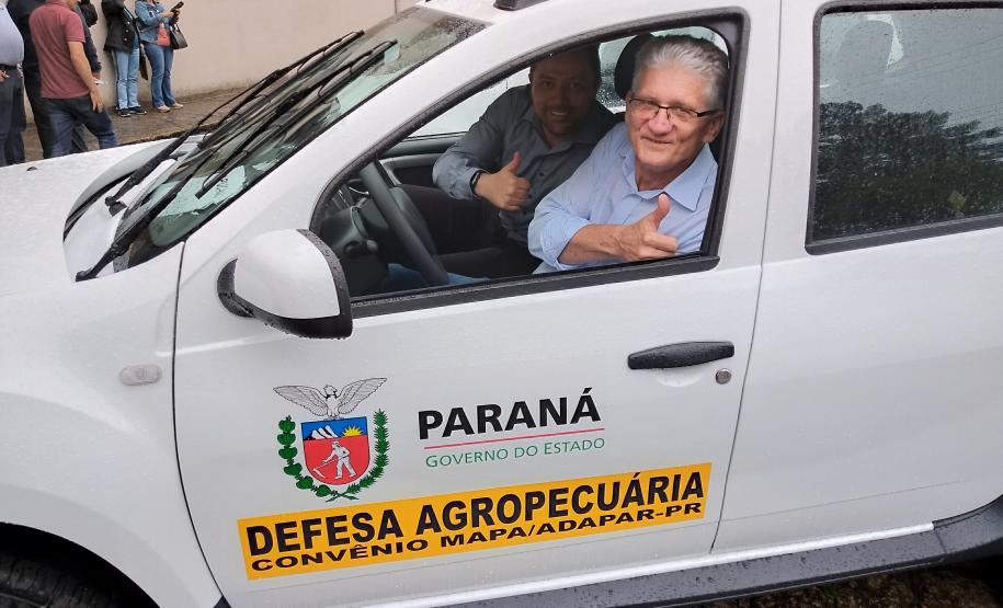 Veículos resultam de uma parceria com o Ministério da Agricultura, que possibilita reforço na defesa agropecuária do Paraná.