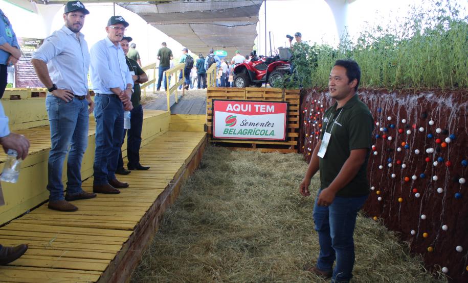 Dia de campo mostra novidades tecnológicas para o agronegócio