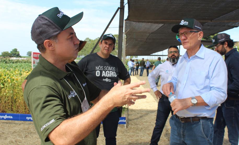 Dia de campo mostra novidades tecnológicas para o agronegócio