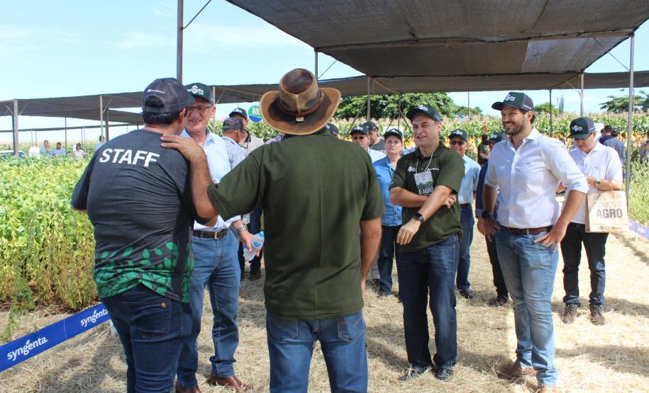 Dia de campo mostra novidades tecnológicas para o agronegócio