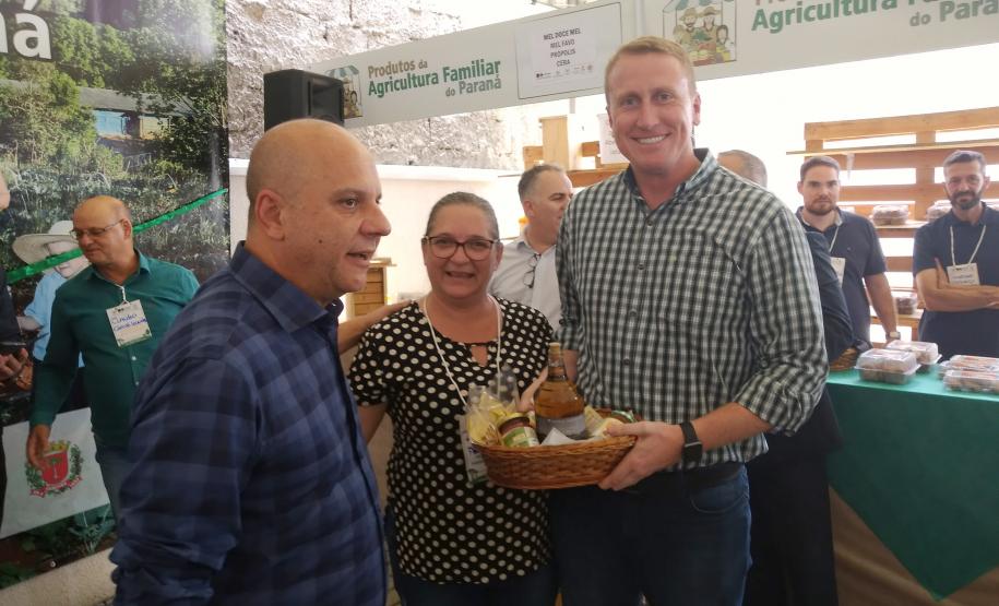 lançamento da feira da agricultura familiar