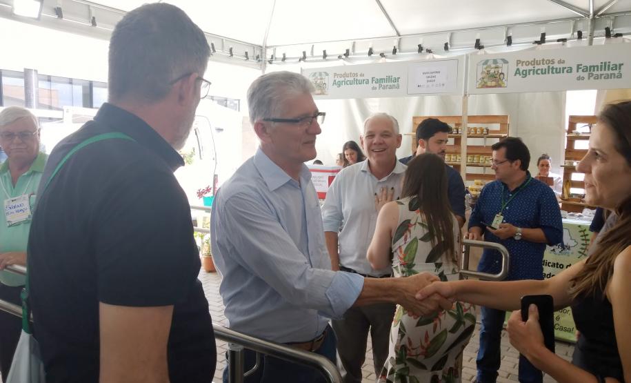 lançamento da feira da agricultura familiar