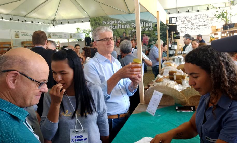 lançamento da feira da agricultura familiar