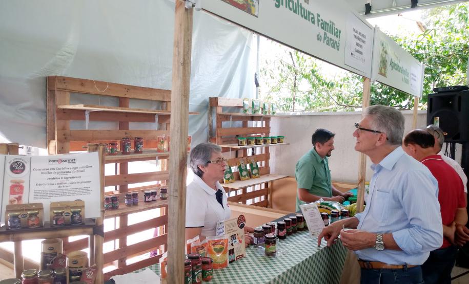 lançamento da feira da agricultura familiar
