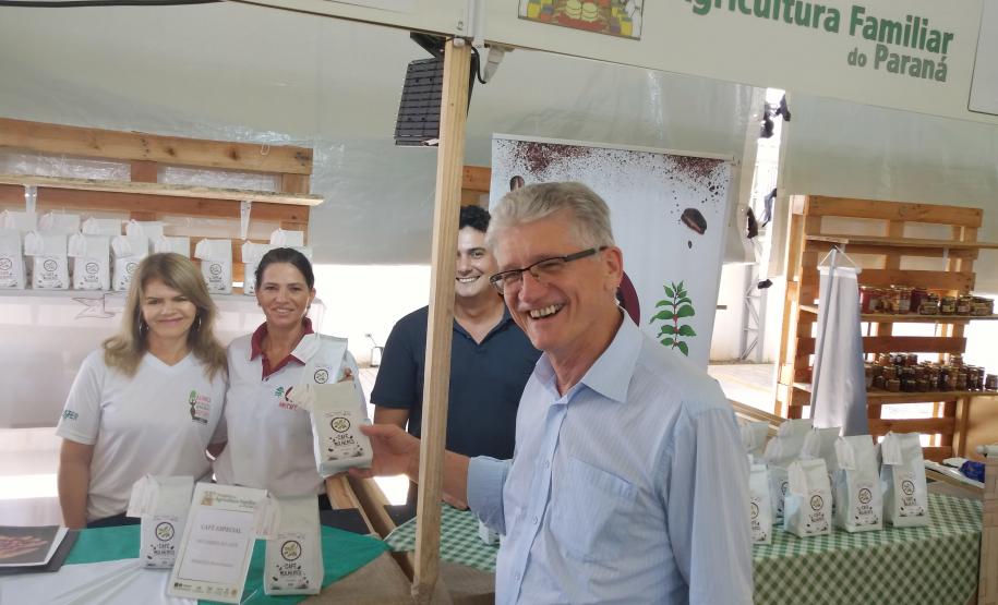 lançamento da feira da agricultura familiar