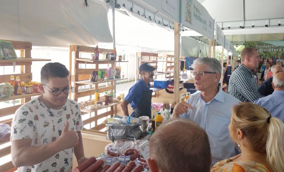 lançamento da feira da agricultura familiar