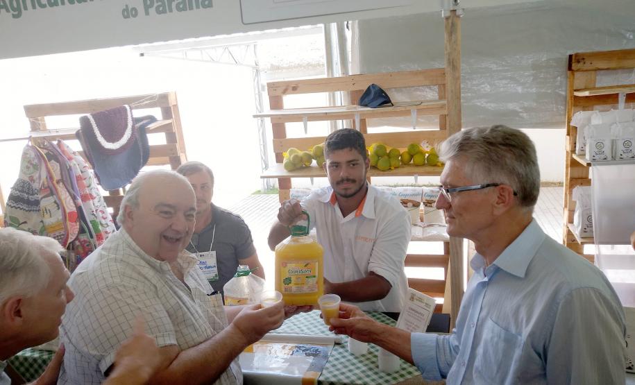 lançamento da feira da agricultura familiar