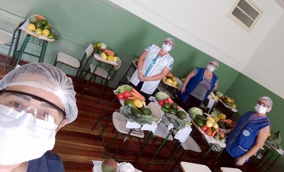 Escolas estaduais se organizam para entrega da merenda no Paraná