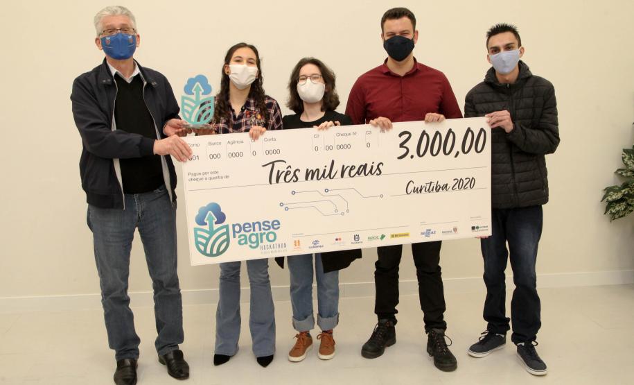 Vencedores da maratona de inovação Pense Agro são premiados