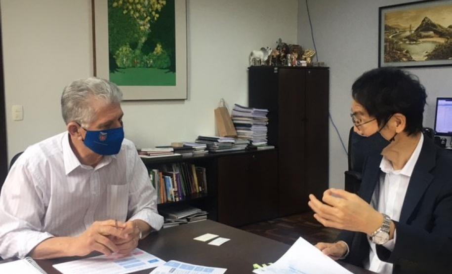 Secretário recebe Cônsul-Geral do Japão em Curitiba