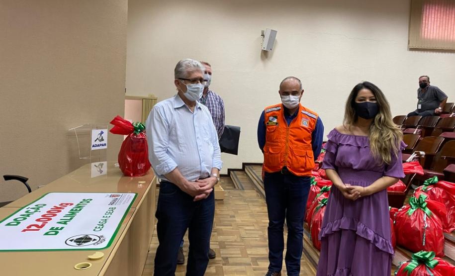 Seab, Ceasa e Sindaruc organizam doação alimentos para a campanha Natal Voluntário